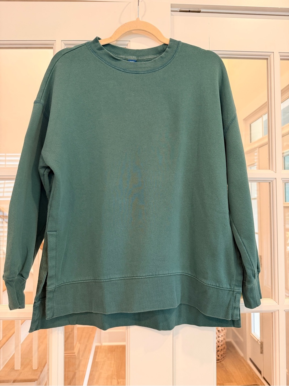 Old Navy SoComfy Green Relaxed Sweatshirt Size S